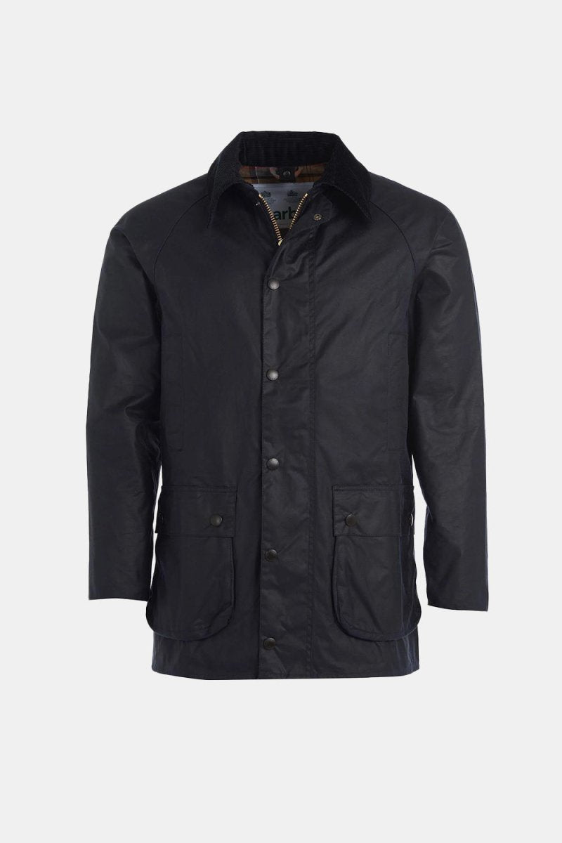 Barbour White Label SL Beaufort Waxed Cotton Jacket (Navy) | Coats &amp; Jackets