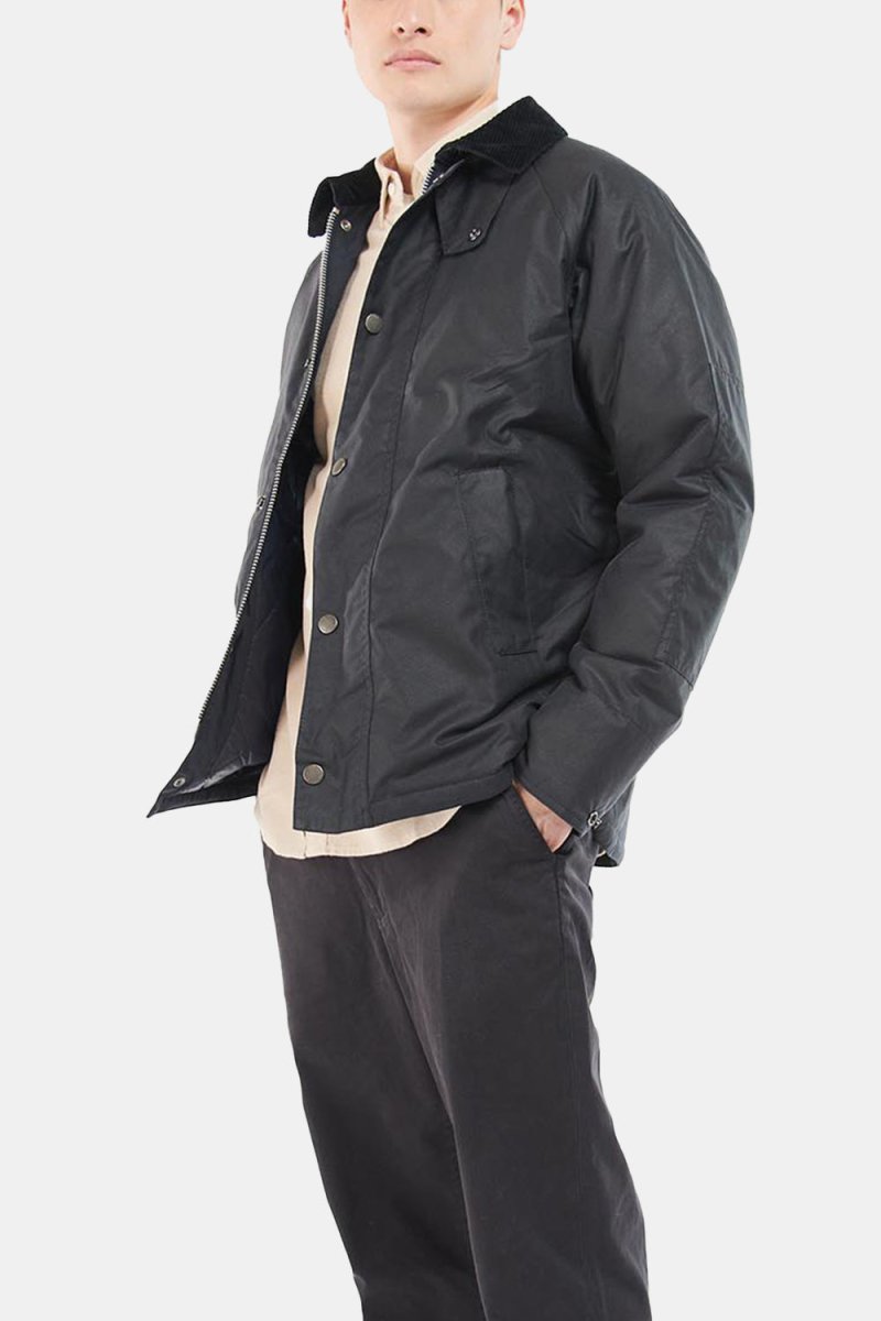 Barbour White Label SL Nara Wax Jacket (Navy) | Jackets