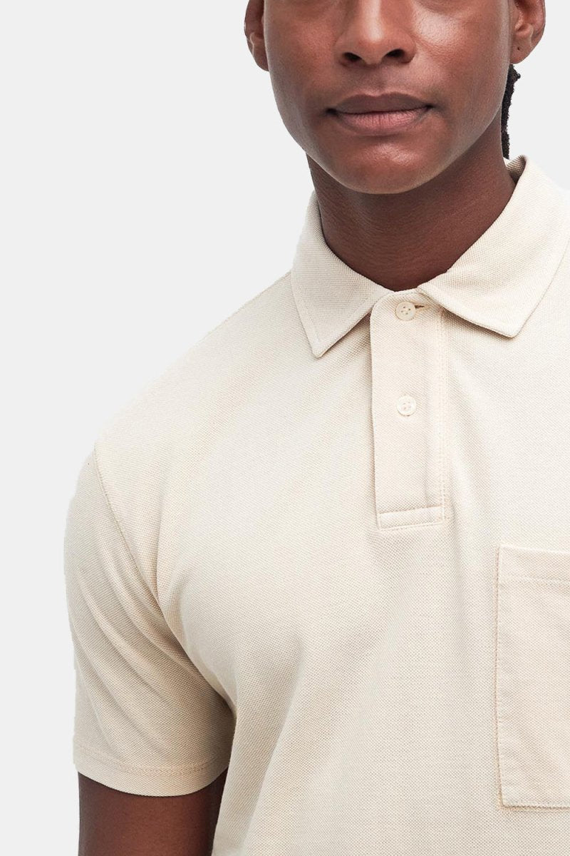 Barbour Worsley Pocket Polo - Shirt (Fog) | T - Shirts
