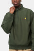 Carhartt Sudadera con media cremallera American Script (Plant Green) | Suéteres