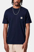 Carhartt Camiseta De Manga Corta Con Bolsillo (Dark Navy) | Camisetas