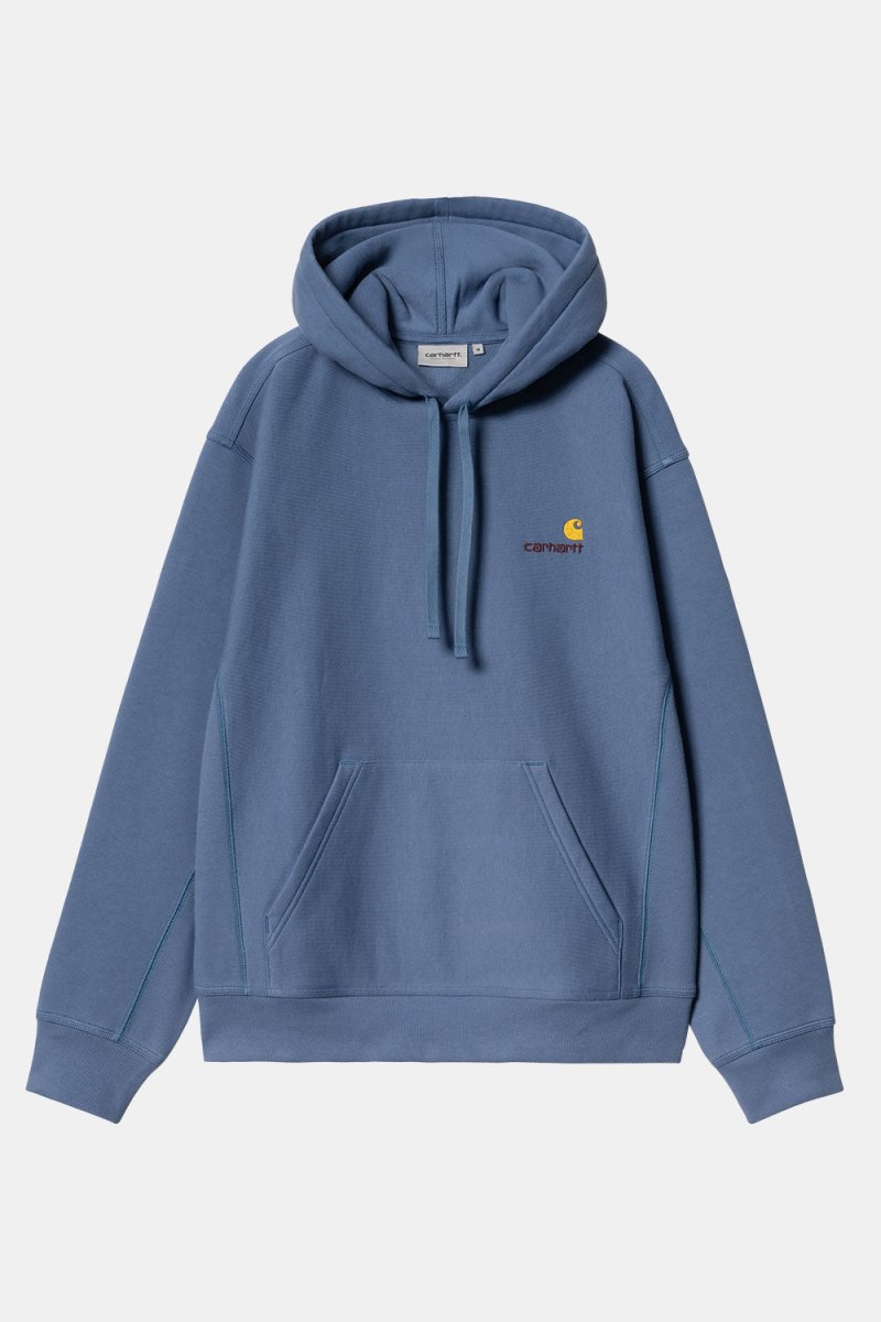 Carhartt WIP American Script Sweatshirt (Blue Iris) | Sweaters