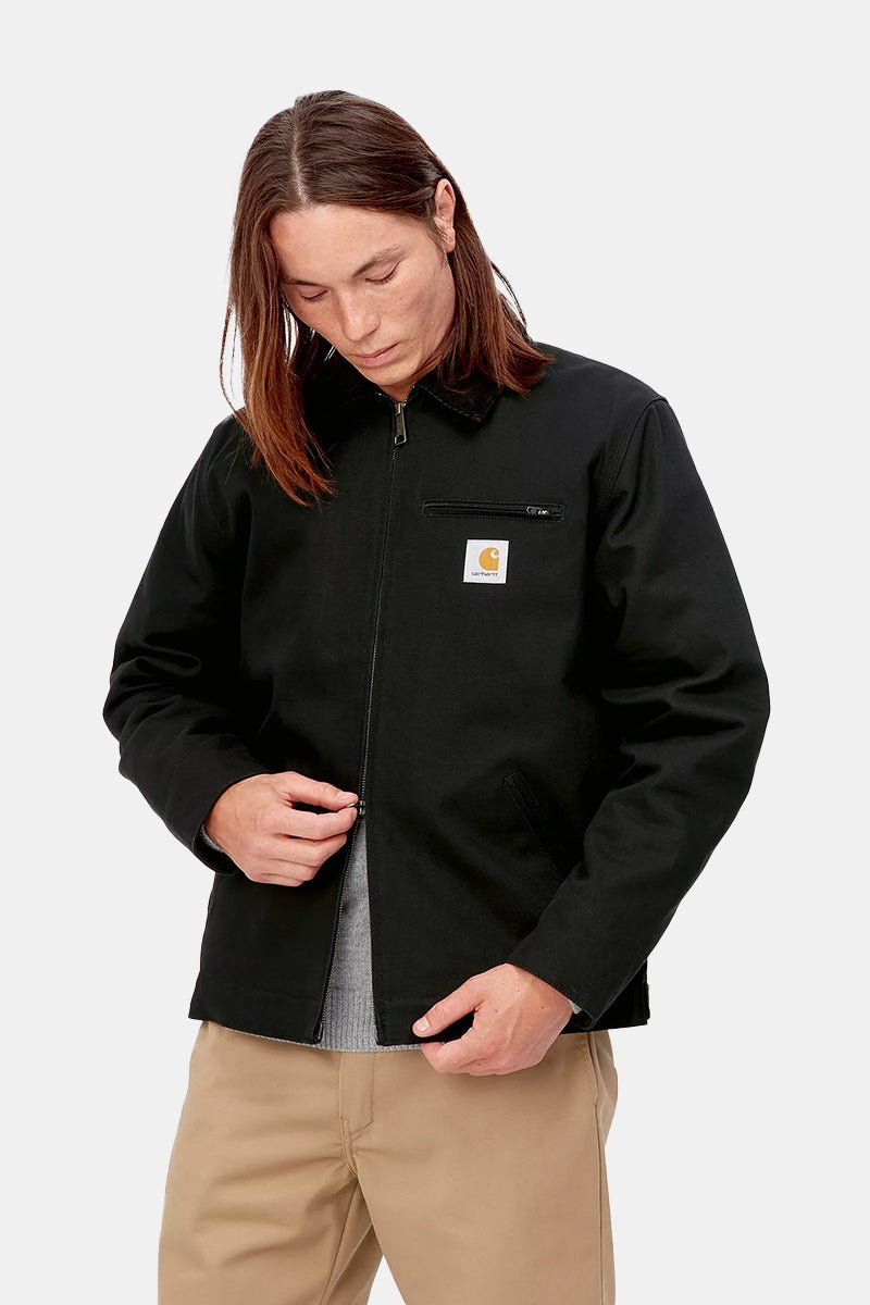 Carhartt WIP Detroit Jacket (Black/Black Rigid) | Jackets