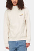Carhartt WIP Sudadera con media cremallera American Script (Natural) | Suéteres
