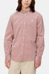 Carhartt WIP Camisa de manga larga Madison Cord (Glassy Pink/Wax) | Camisas