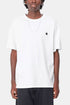 Camiseta Carhartt WIP Madison de manga corta (Blanco/Negro) | Camisetas
