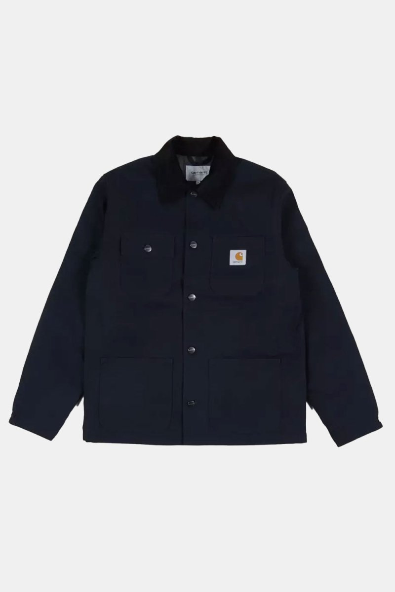 Carhartt WIP Michigan Organic Cotton Rigid Jacket (Dark Navy &amp; Black) | Jackets