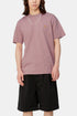 Camiseta Carhartt WIP Chase de manga corta (Glassy Pink/Gold) | Camisetas