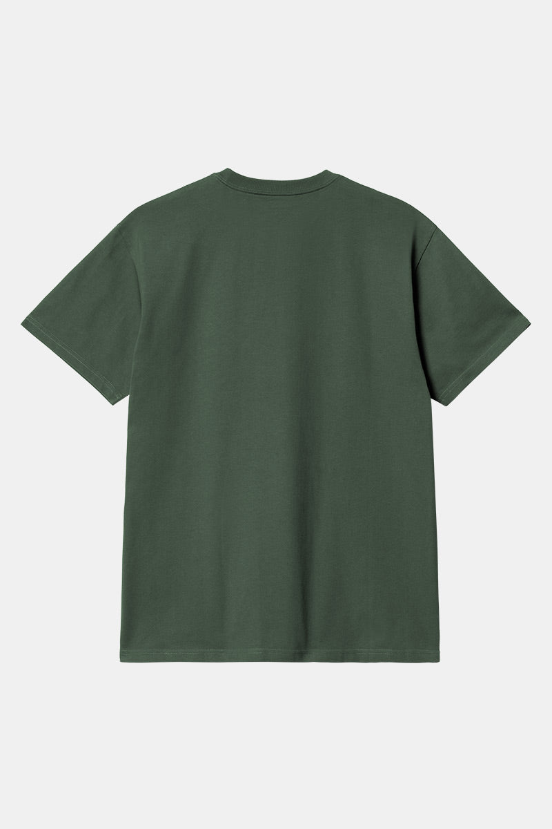 Carhartt WIP Short Sleeve Chase T-Shirt (Sycamore/Gold) | T-Shirts