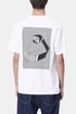 Camiseta Carhartt WIP Manga Corta Jalou C (Blanco/Negro) | Camisetas