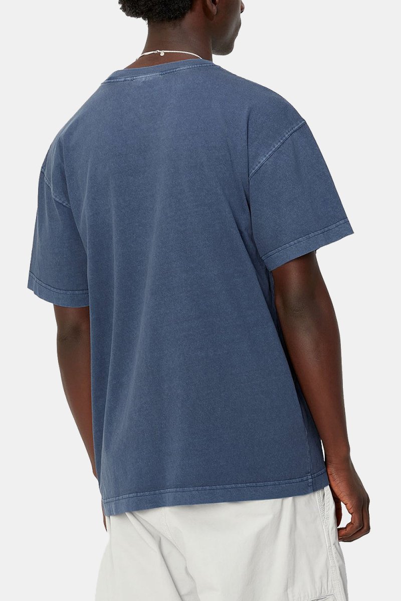 Carhartt WIP Short Sleeve Nelson T-Shirt (Elder Blue) | T-Shirts