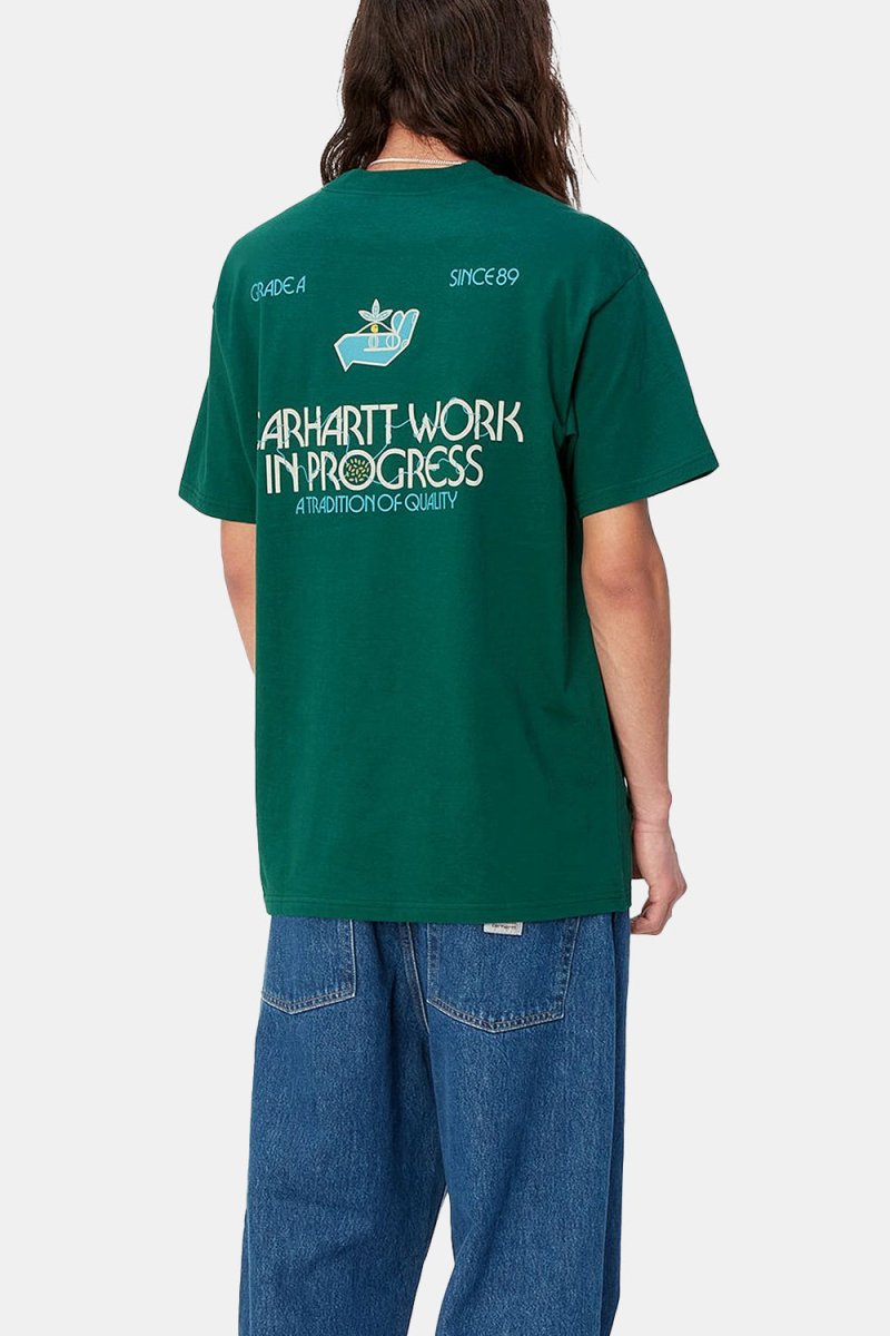 Carhartt WIP Short Sleeve Soil T-Shirt (Chervil Green) | T-Shirts