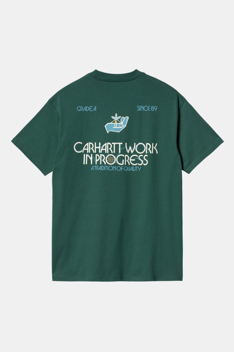 Carhartt WIP Short Sleeve Soil T-Shirt (Chervil Green) | T-Shirts