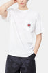 Carhartt WIP Camiseta De Manga Corta Orgánica Stretch Con Bolsillo (Blanco) | Camisetas