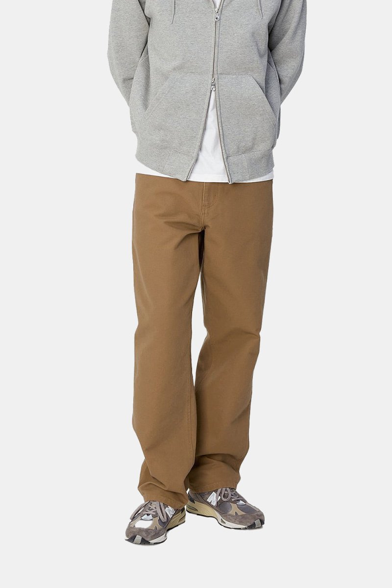 Carhartt WIP Single Knee Organic Cotton Pant (Hamilton Brown) | Trousers