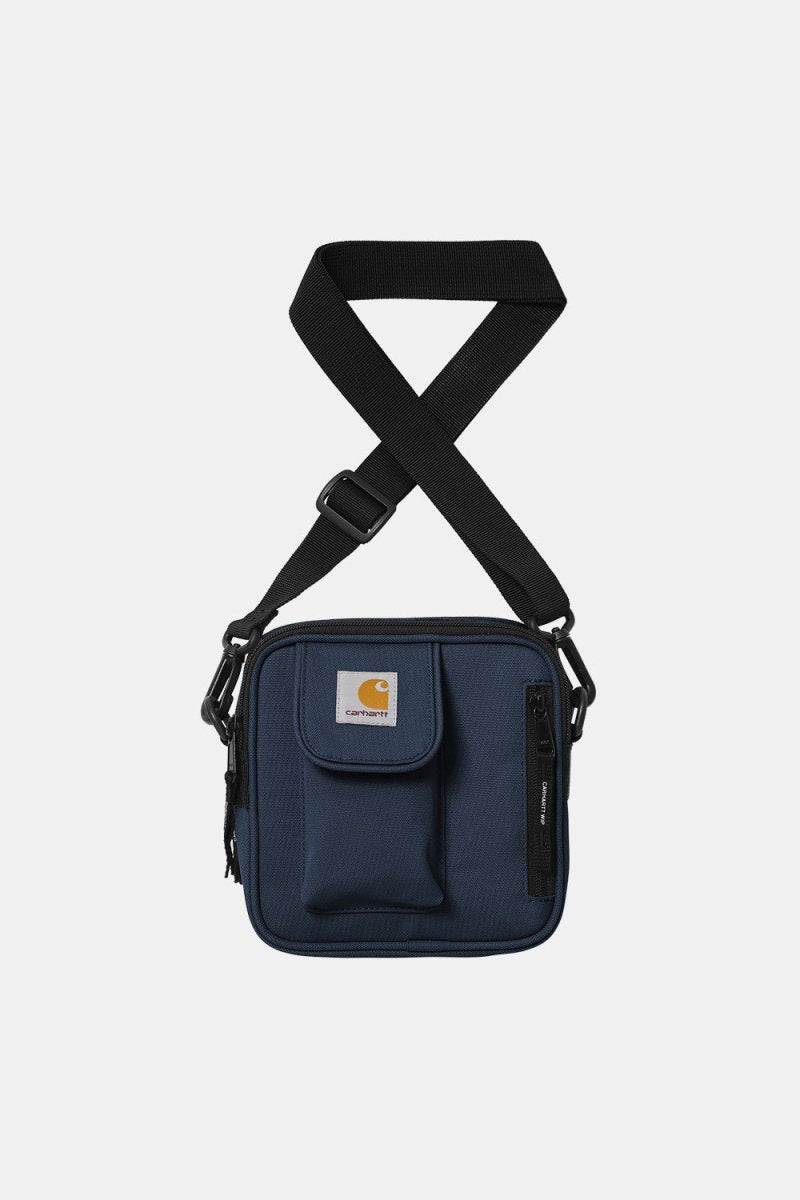 Carhartt WIP Small Essentials Recycled Side Bag (Blue) | Bags