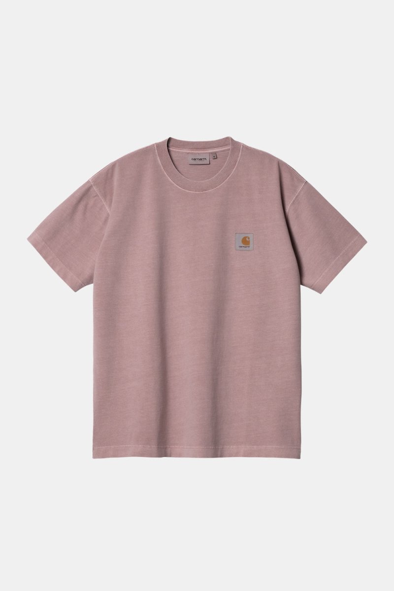 Carhartt WIP Vista Garment Dyed T-shirt (Glassy Pink) | T-Shirts