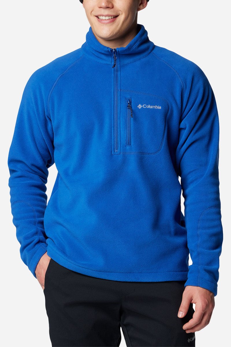 Columbia Fast Trek™ III Half Zip Fleece (Mountain Blue) | Sweaters