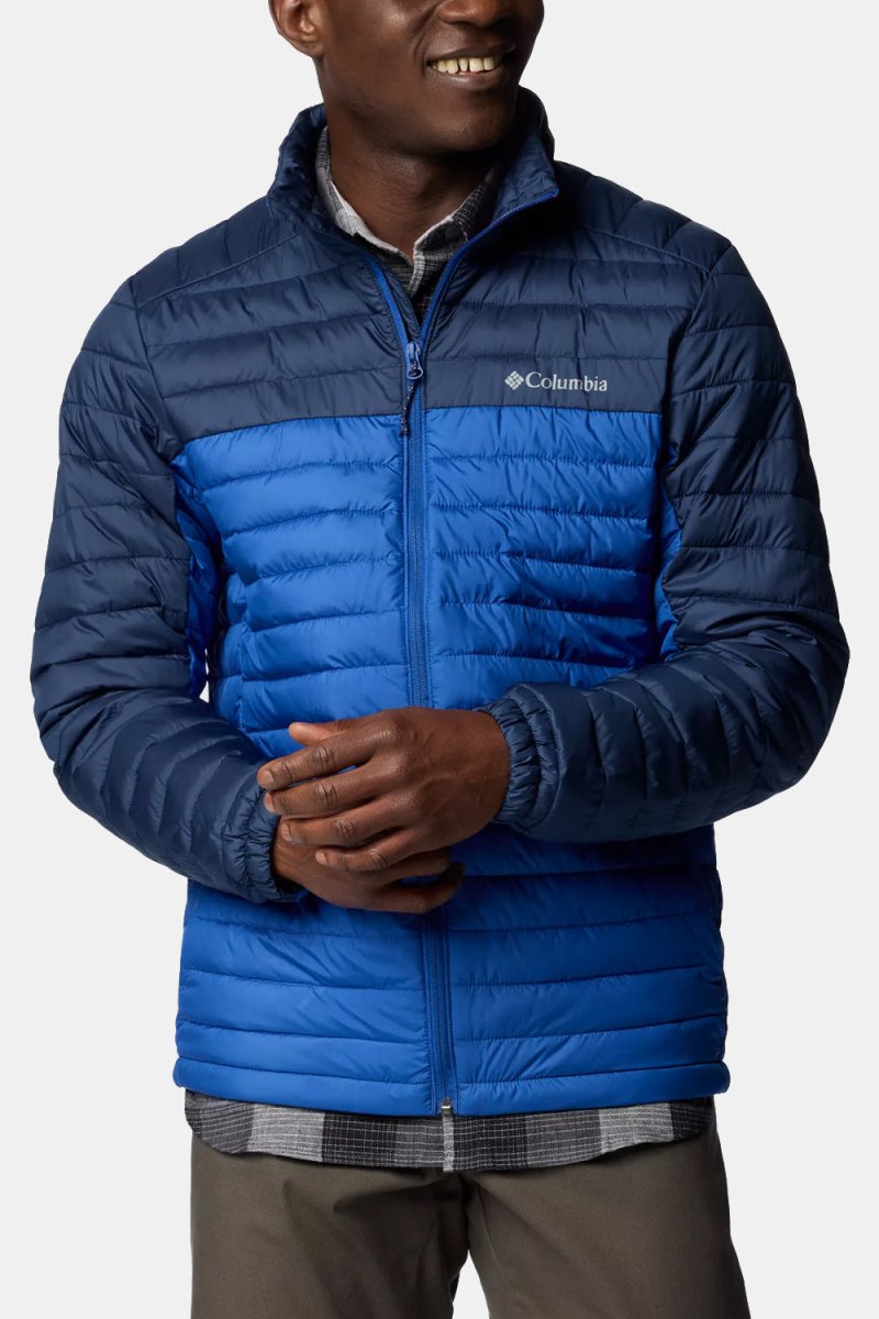 Columbia Silver Falls™ II Packable Insulated Jacket (Mountain Blue/Collegiate Navy) | Jackets