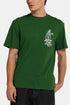 Deus Boscombe Address Tee Camiseta de algodón orgánico (Hillside Green) | Camisetas
