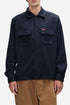 Camisa de lana Deus Clayton (Negro) | Camisas
