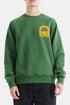 Sudadera Deus Melodies Crew (Hillside Green) | Suéteres