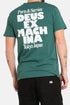Camiseta Deus Postal De Algodón Orgánico (Work Green) | Camisetas