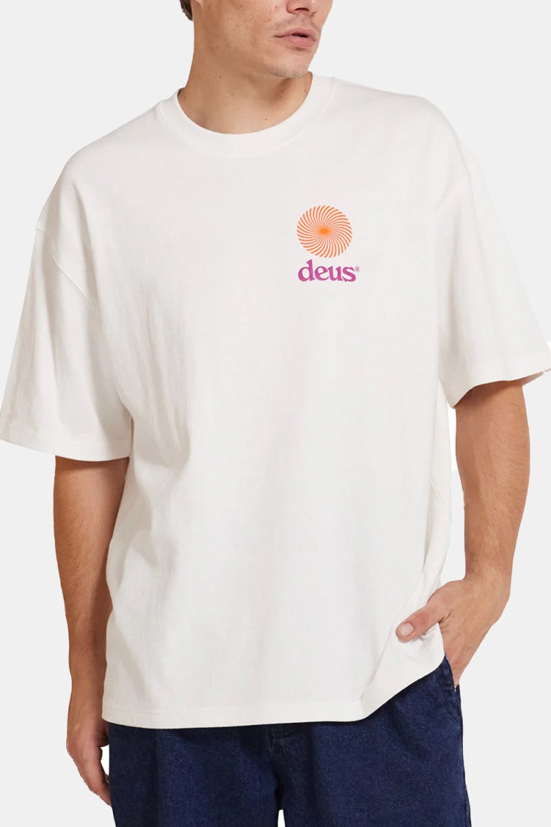 Deus Strata T-Shirt (Vintage White) | T-Shirts