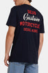 Camiseta Deus Time Taker (azul marino) | Camisetas