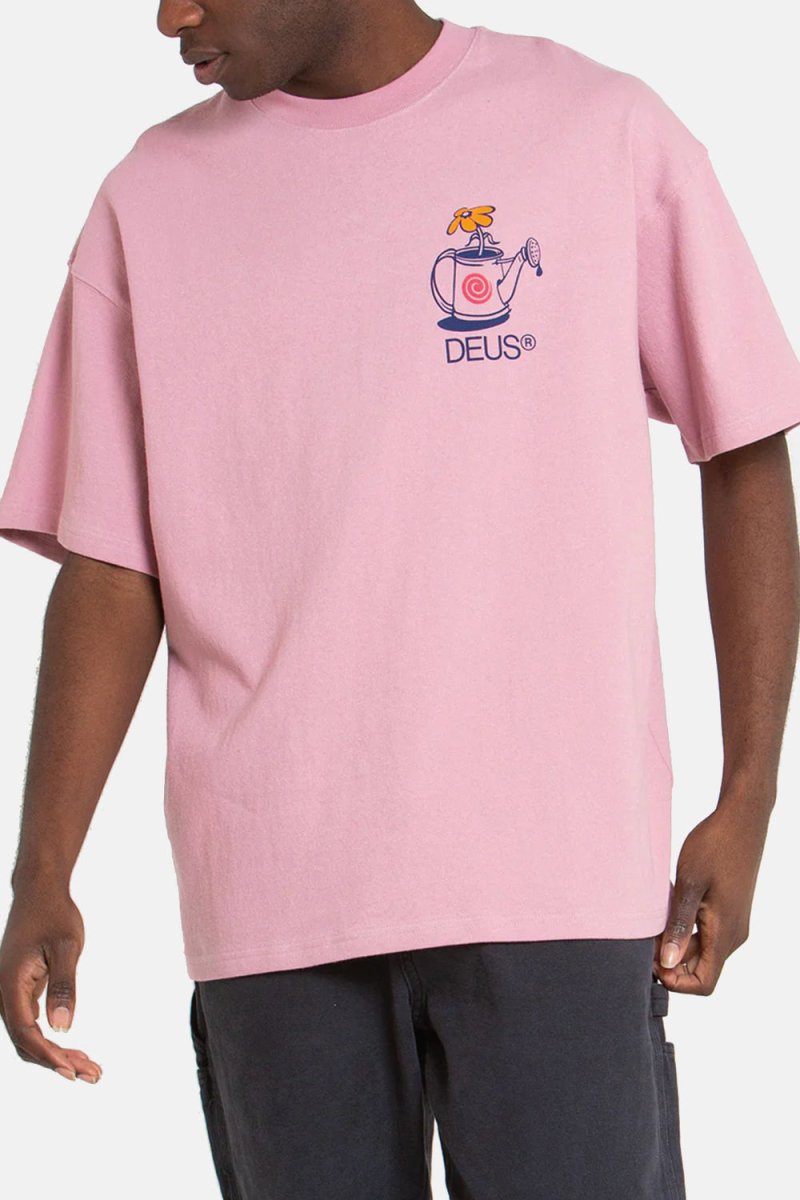 Deus Trust Oversized Organic Cotton T-shirt (Zephyr Pink) | T-Shirts