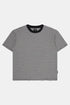 Camiseta a rayas Edwin Adam (Negro/Blanco) | Camisetas
