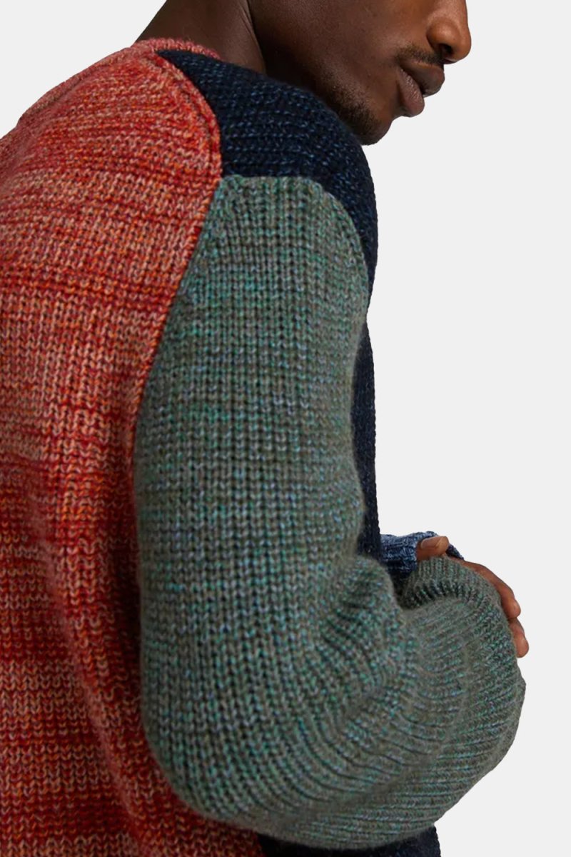 Edwin Alaric Crew Neck Sweater (Navy) | Knitwear