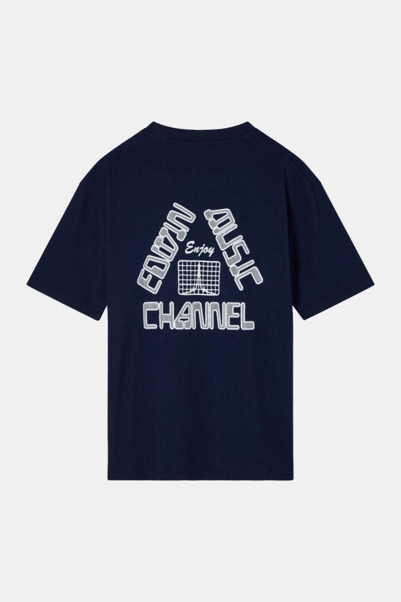 Edwin Enjoy EMC T-Shirt (Maritime Blue) | T-Shirts