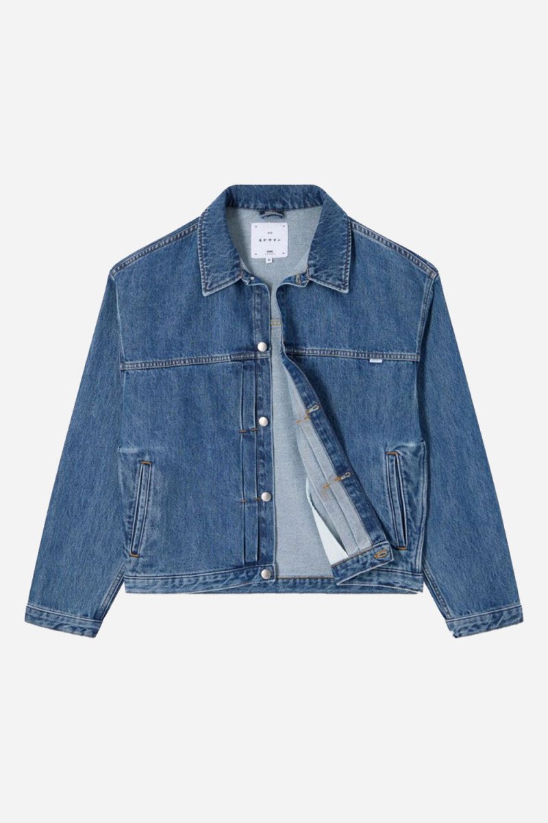 Edwin Freeland Jacket (Blue mid stone wash) | Jackets