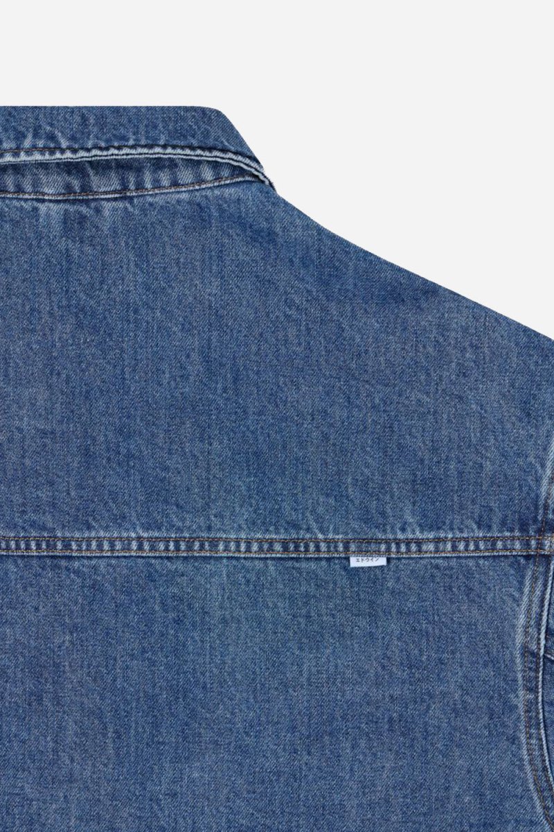 Edwin Freeland Jacket (Blue mid stone wash) | Jackets
