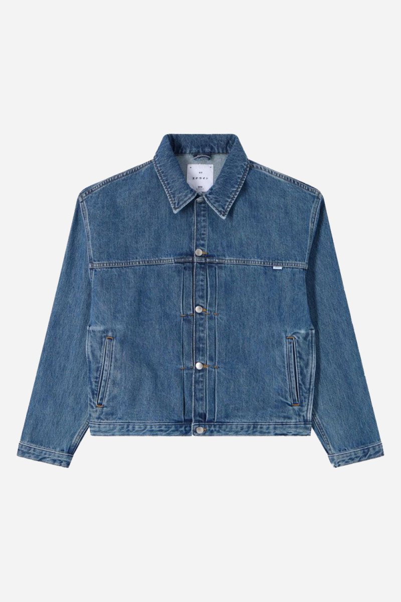 Edwin Freeland Jacket (Blue mid stone wash) | Jackets