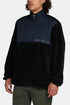 Sudadera de forro polar ligera con media cremallera Edwin Kaiteki (Negro) | Suéteres