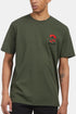 Camiseta con pecho Edwin Kamifuji (Verde Kombu) | Camisetas