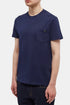 Camiseta con bolsillo Edwin (Azul marítimo) | Camisetas