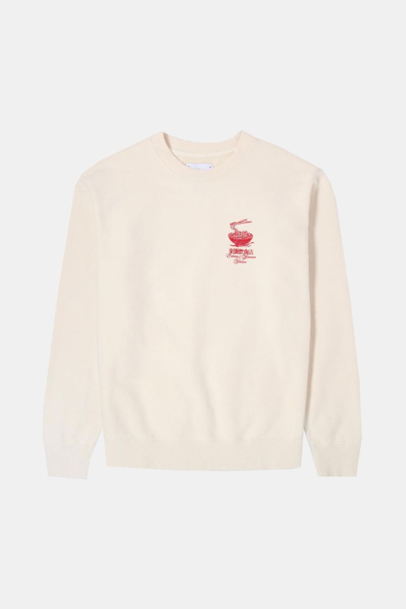 Edwin Ramen Palace Sweat (Whisper White) | Sweaters