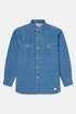 Camisa De Trabajo De Mezclilla Derecha Edwin (Azul Claro) | Camisas