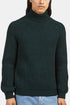 Sudadera Cuello Alto Edwin Roni (Verde Kombu) | Suéteres