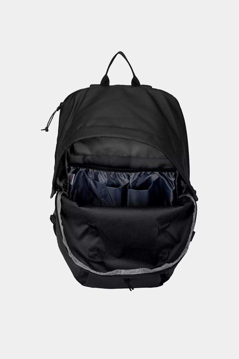 Elliker Kiln Hooded Zip Top Backpack 22L (Black) | Bags