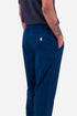 Pantalón Folk con cordón ajustable (Moleskin azul tinta) | Pantalones