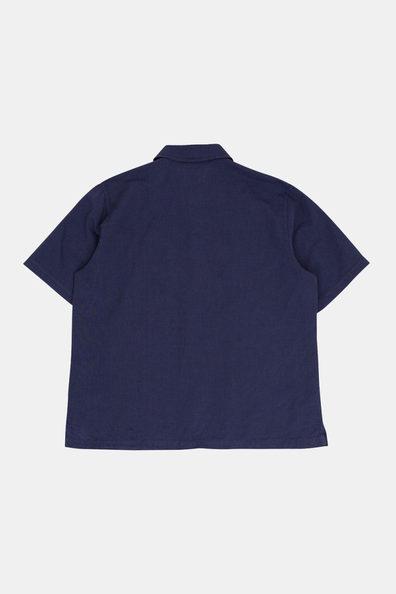 Folk Gabe Short Sleeve Shirt (Soft Navy) | Shirts