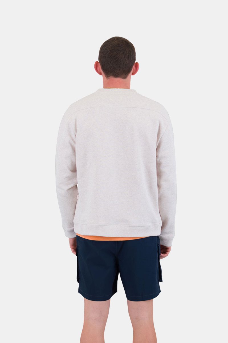 Folk Prism Sweatshirt (Ecru Melange) | Sweaters