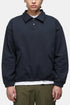 Sudadera con botones a presión y bandas de Frizmworks (azul marino) | Suéteres
