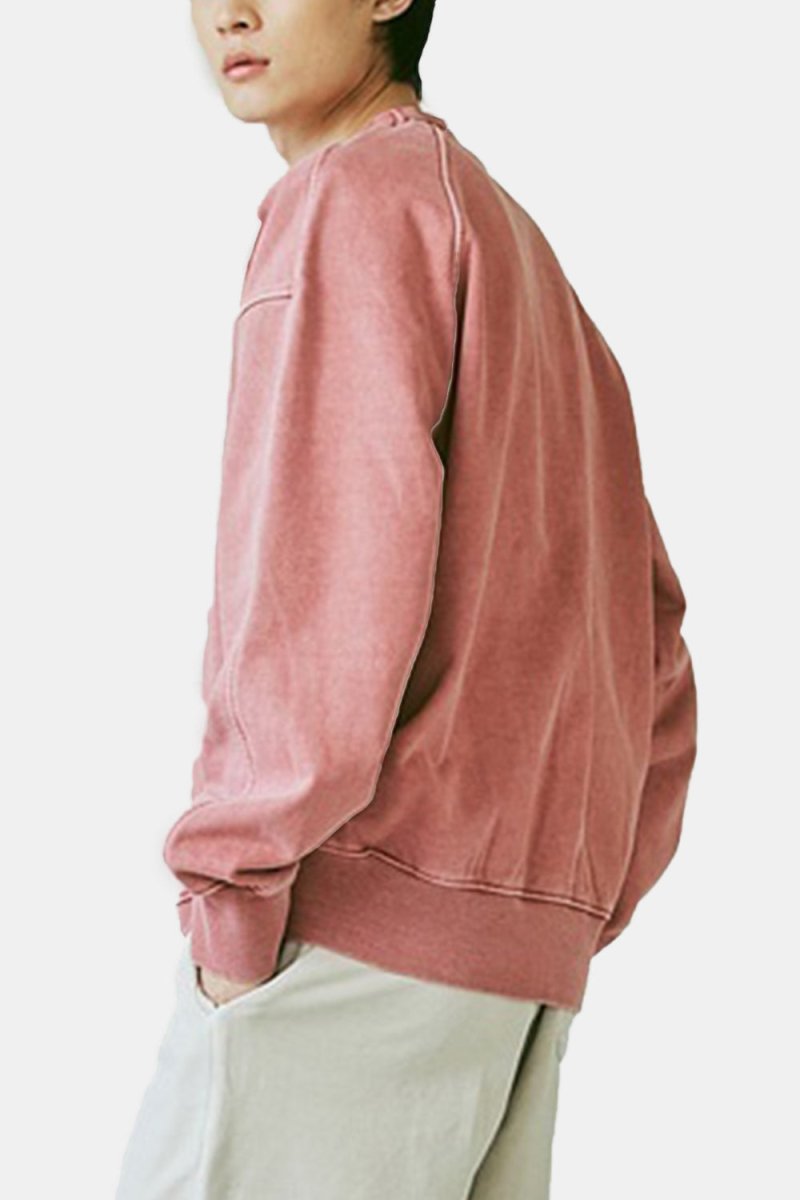 Frizmworks OG Pigment Dyeing Sweatshirt (Pink) | Sweaters