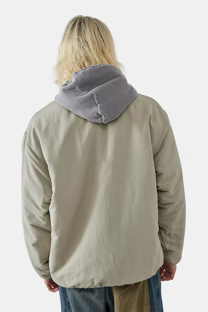 Gramicci Reversible Fleece Cardigan (Taupe) | Sweaters
