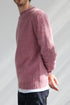 Media docena de cuello redondo supersuave con doble cepillado (Heather Orchid) | Prendas de punto